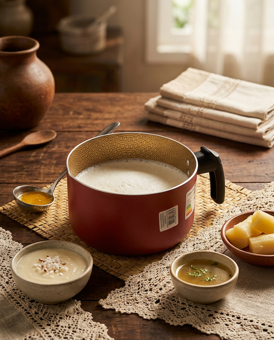 Leiteira — caldo